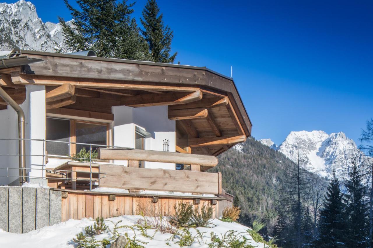 Chalet Hinterstein Scheffau am Wilden Kaiser Bagian luar foto