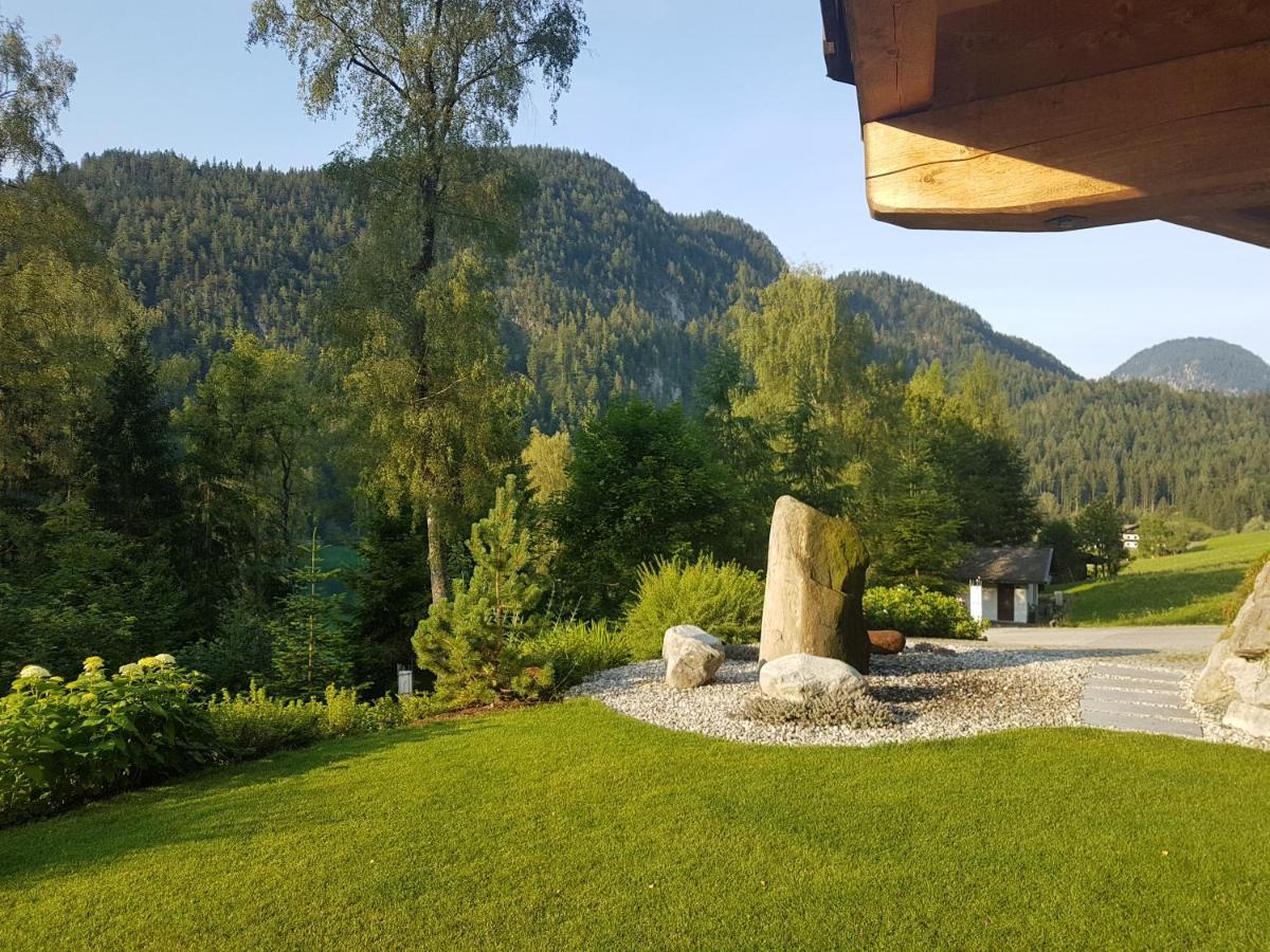 Chalet Hinterstein Scheffau am Wilden Kaiser Bagian luar foto